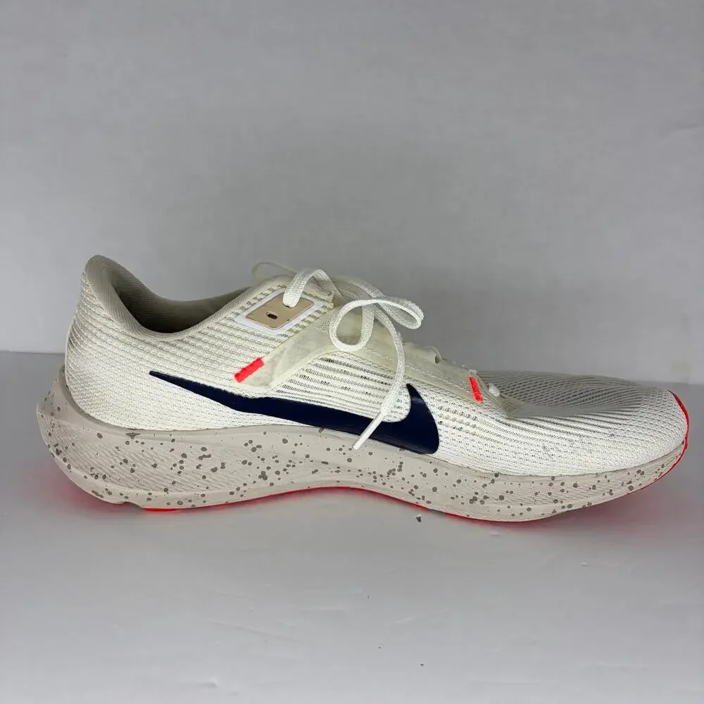 Nike Air Zoom Pegasus 40 Running Shoes White Obsidian Mens 13